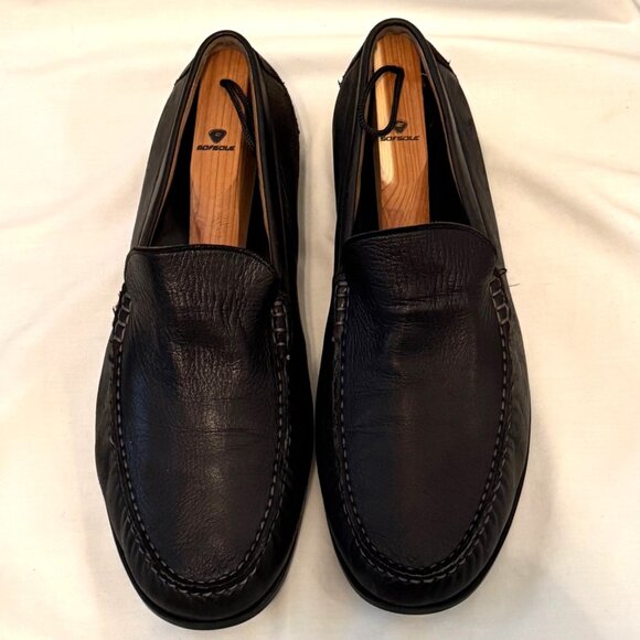 Johnston & Murphy Cresswell Venetian 208471 Slip On Loafers Size 10 M Black main image 4